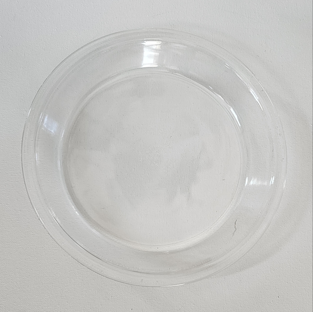 Set of 2 Vintage Pyrex Clear Glass  Pie Dish 9in Made in USA‎ 209 - Picture 6 of 8